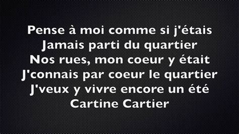 yrics cartine cartier|SCH .